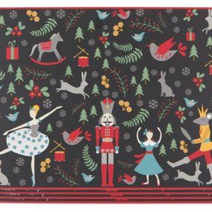 Now Designs Placemats Set of 4 Nutcracker NWT